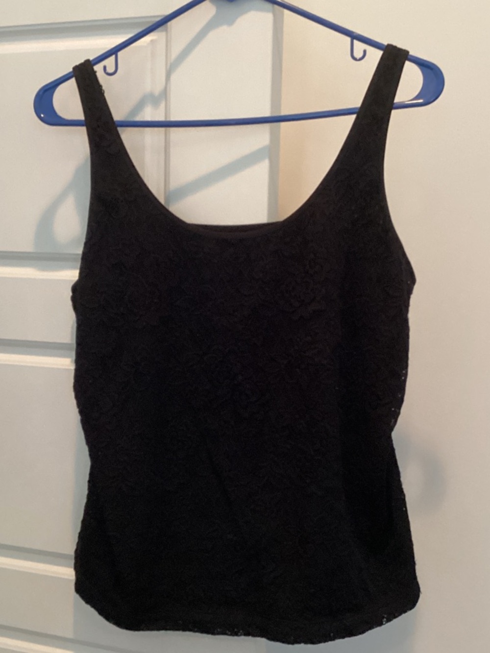 Chico's Black Lace Camisole Tank Top